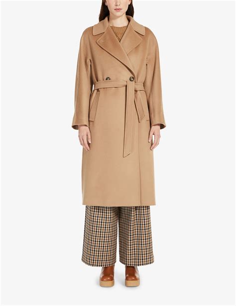 Shop Weekend Max Mara Resina Coat Beige On Rinascente