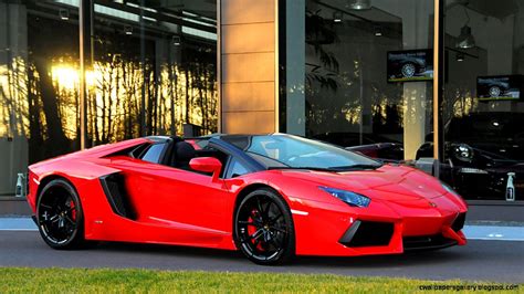 Red Lamborghini Convertible | Wallpapers Gallery