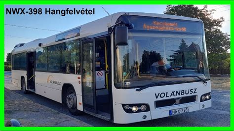 Nwx Vol Nbusz Zrt Volvo Audio Hangfelv Tel Zf Youtube