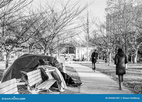 Toronto Ontario Canadá Diciembre 7 2020 Las Ciudades De Tiendas De