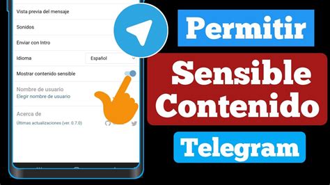 C Mo Ver Contenido Sensible En Telegram No Puedo Ver Contenido