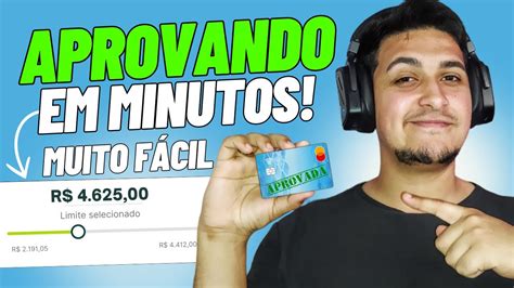 Aprova Em Minutos Esse Cart O De Cr Dito F Cil Aprova O Libera Na