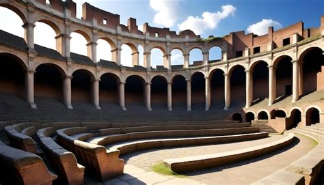 premium photo  large building   large open space   center