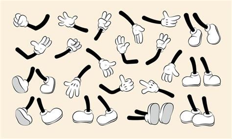 Mickey Hand Vector Art, Icons, and Graphics for Free Download