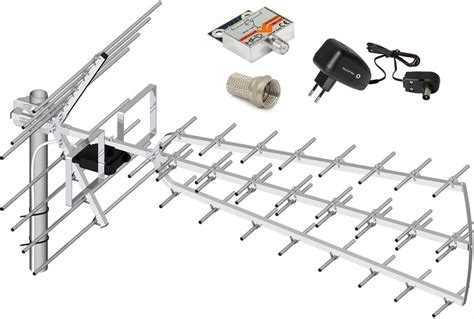 Antena Telewizyjna UHF Dipol 44 21 69 Tri Digit Ze Wzmacniaczem LNA 177