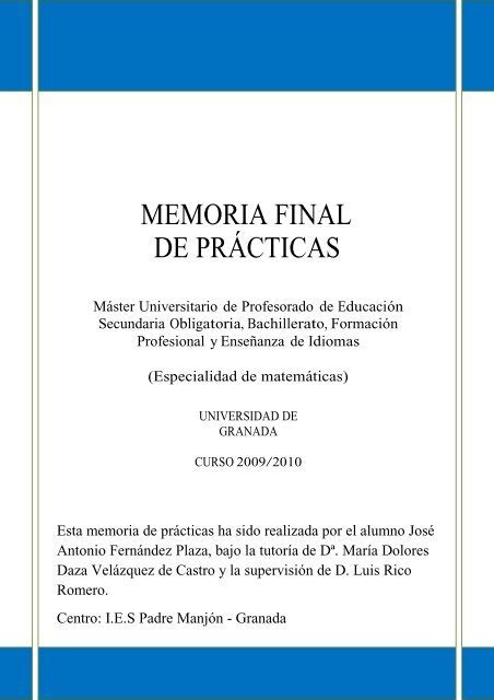 Las Mejores 153 Portada De Informe De Practica Profesional