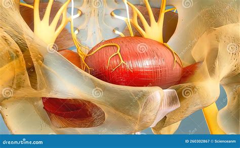 Sacral Nerve Stimulation Also Known As Sacral Neuromodulation Stock Illustration Illustration