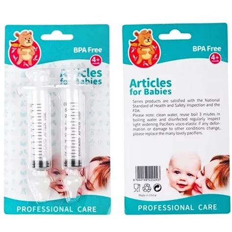 Kit C 2 Seringas Lavagem Nasal Infantil Ponta Silicone Shopee Brasil