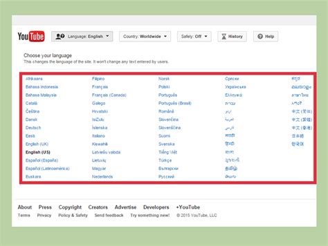How To Change Youtube Language Setting 4 Steps With Pictures