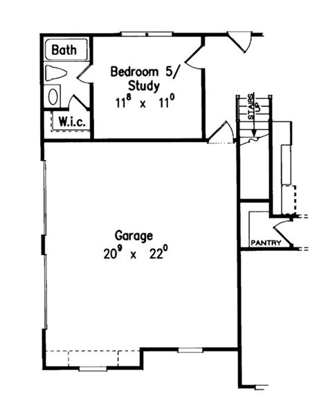 Colonial Style House Plan 4 Beds 35 Baths 2887 Sqft Plan 927 490