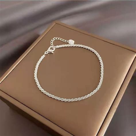 Einstellbar Shinny Armband Hand Kette Valentinstag Geschenk EBay