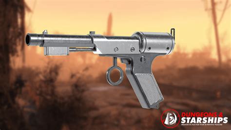 Lucys Tranquilizer Gun Fallout 3d Model By Dungeonsandstarships On