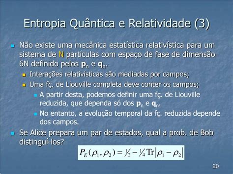 Ppt Informa O Qu Ntica E Teoria Da Relatividade Powerpoint