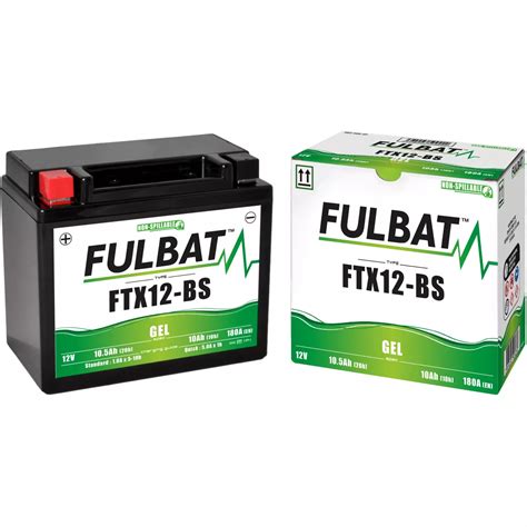 Batterie Moto Fulbat Gel Ftx Bs Ytx Bs V Ah A