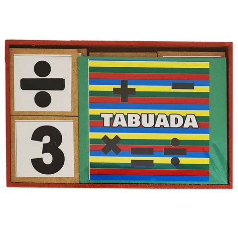 Aprendendo A Tabuada Jogo Educativo E Pedagógico Em Madeira Submarino