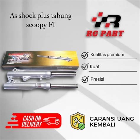 Jual As Shock Plus Tabung Depan Scoopy Fi Shockbreaker Depan Scoopy