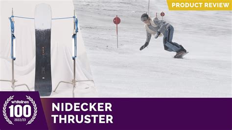 Nidecker Thruster Snowboard Review Youtube