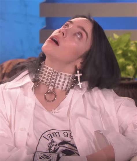 Billie Eilish Opened Up To Ellen About Living With Tourettes Syndrome Billie Eilish Billie