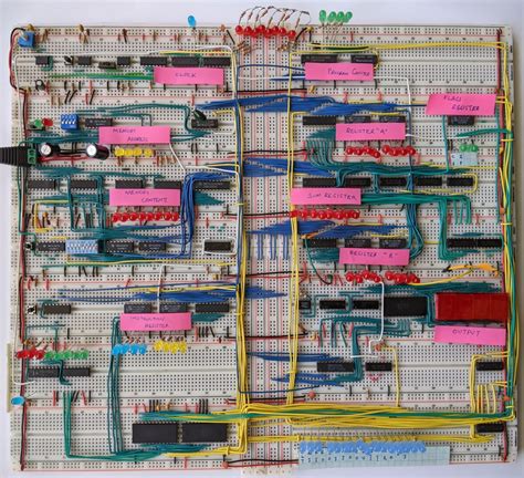 A Simple As Possible 8 Bit Breadboard Computer The Okelo