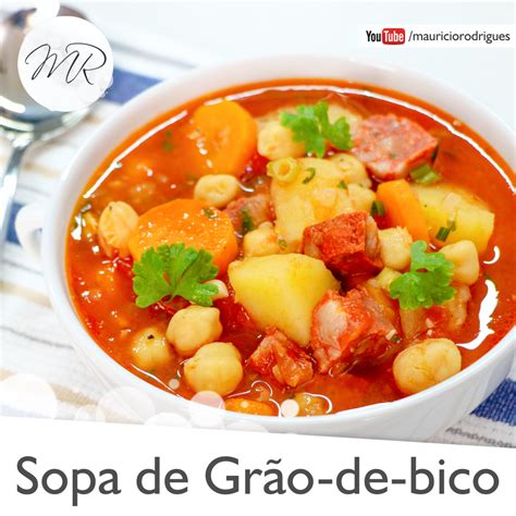 VÍDEO Sopa de Grão de bico na Panela de Pressão Elétrica Receitas