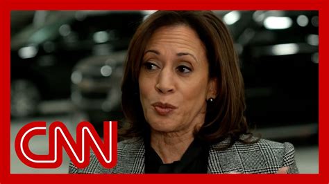 See Vice President Kamala Harris Full Exclusive Interview With Cnn