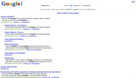 Time to feel old — Google.com was first registered 20 years ago today