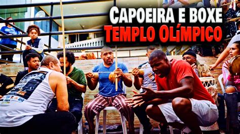 Roda de Capoeira e Aulão de Boxe na Inauguração do CT Templo Olimpico