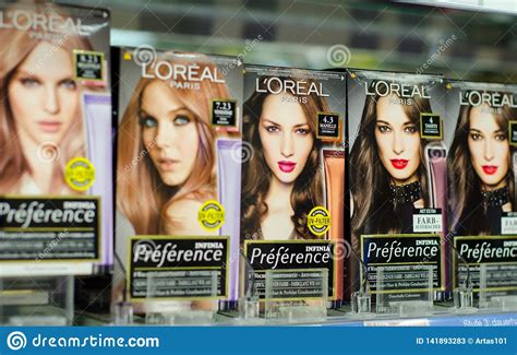 Soest Germany January 3 2019 L`orÃ©al Paris Preference Hair