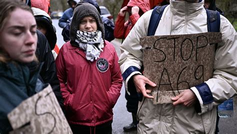 Mobilisation Anti A69 Greta Thunberg Dans Le Tarn Pour Soutenir Les