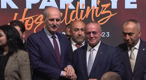 Zafer Partisi nden istifa eden partililer törenle AK Parti ye katıldı