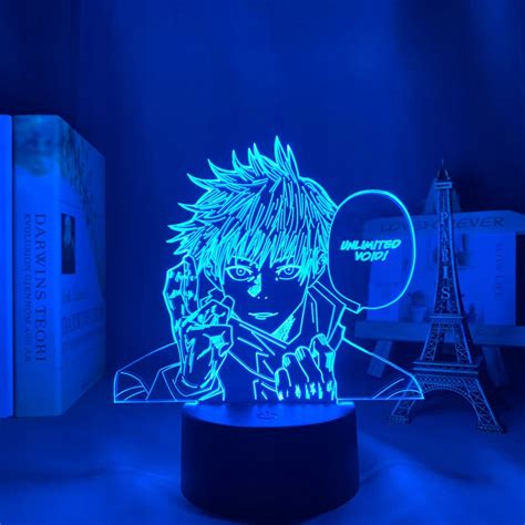 Anime Lampa Jujutsu Kaisen Satoru Gojo Led Lampka 12653366870