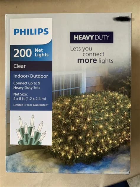 Philips Ct X Incandescent Heavy Duty Net String Lights With