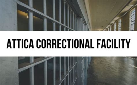 Attica Correctional Facility: Maximum Security in New York