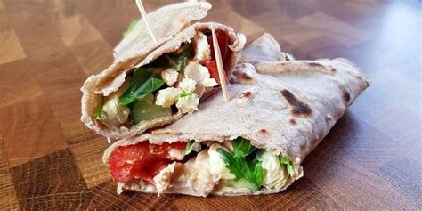 FODMAP Wraps Met Kip Positive Gut Recept Glutenvrije Wraps Wrap