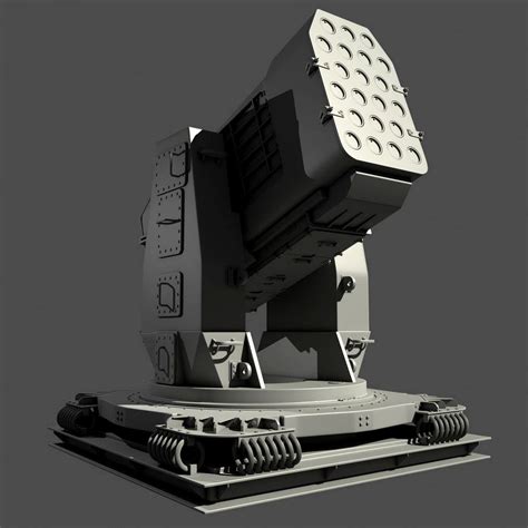 RIM 116 Rolling Airframe Missile Launcher 3d Model