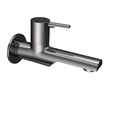 Florentine Prime Range Black Chrome Bib Tap Jaquar Faucets