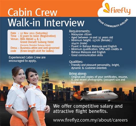 Fly Gosh Fireflyz Cabin Crew Walk In Interview