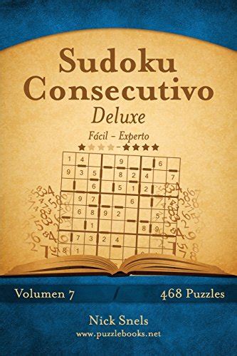 Sudoku Consecutivo Deluxe De Fácil a Experto Volumen 7 468