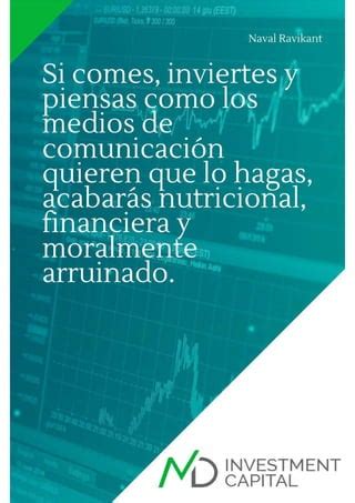 Las mejores frases de inversión y bolsa de Naval Ravikant PDF