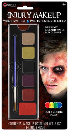 Injury Makeup Palette | Makeup | Prosthetics & Makeup | Of Science & Swords