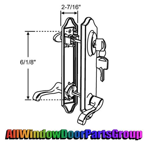 Swing Door Lockset All Window Door Parts