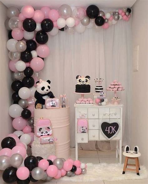 Lista 99 Foto Ideas Decoracion De Panda Para Cumpleaños De Niña Alta