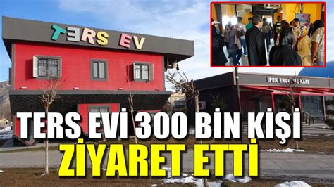 Van Da Ters Ev Yerli Ve Yabanc Turistlerin Ilgi Oda Oldu