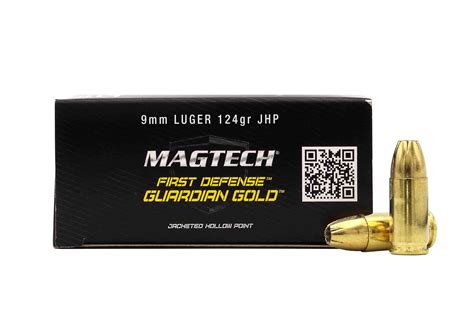 N Boj Magtech Mm Luger X Guardian Gold Gr G Jhp Top Guns Eu