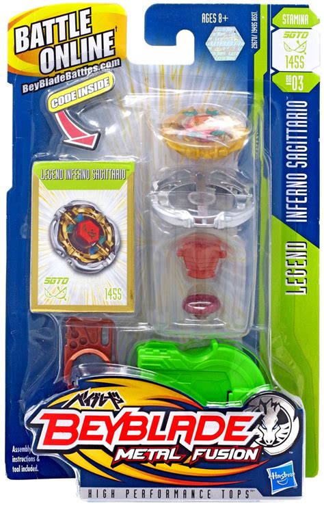 Beyblade Metal Fusion Inferno Sagittario Bb03 Legend Toywiz