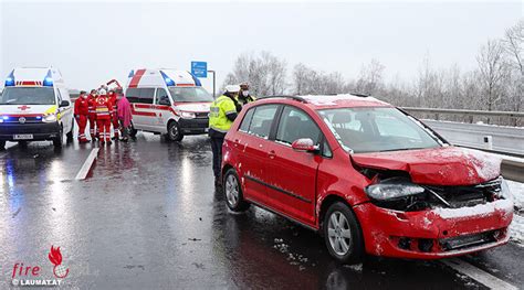 O Verletzte Bei Unfallserie Auf Welser Autobahn A Bei Pucking