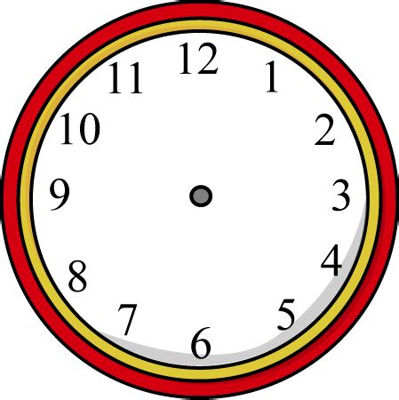 Clock Hands Clipart | Free download on ClipArtMag