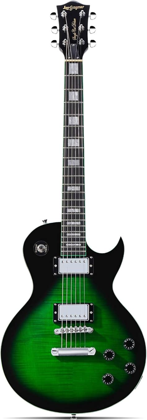 Amazon Leo Jaymz Guitarra eléctrica de 39 pulgadas serie de corte