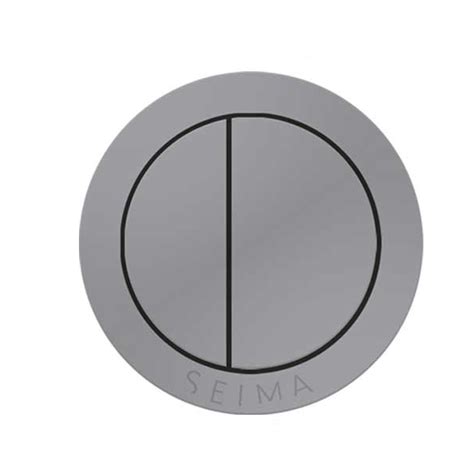 Seima Cistern Buttons Brushed Nickel By Seima Style Sourcebook