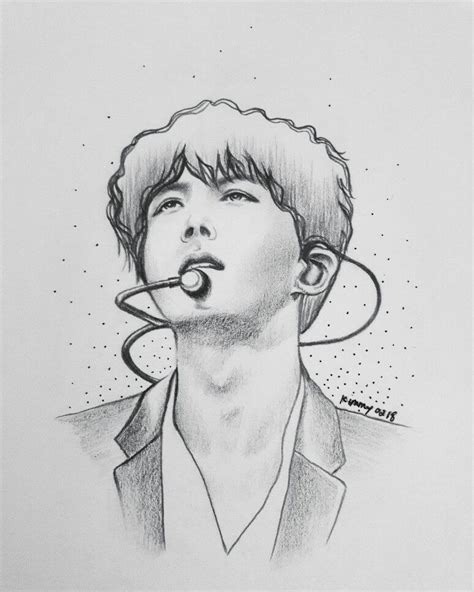 J Hope Cute Drawing 340951 Jhope Cute Drawings